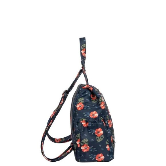 Lug Skyhop Convertible Backpack Aloha Navy Tropical Print main image 7